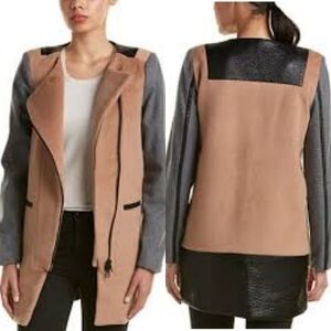 W118 by Walter Baker Erica Wool Blend Coat size small